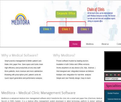 Medical clinic management software