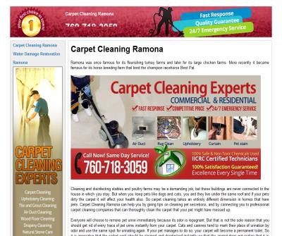 Carpet Cleaning Ramona