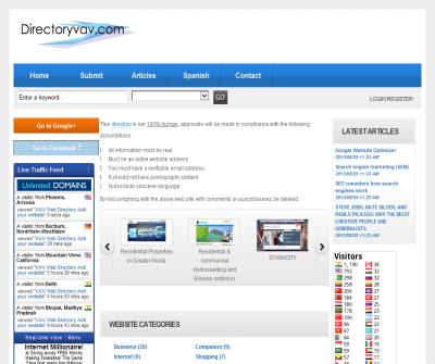 VAV Web Directory Add your website