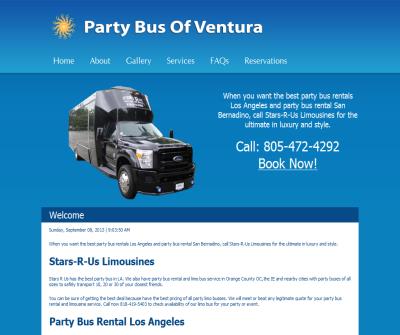 Party Bus - Limousine Alternative