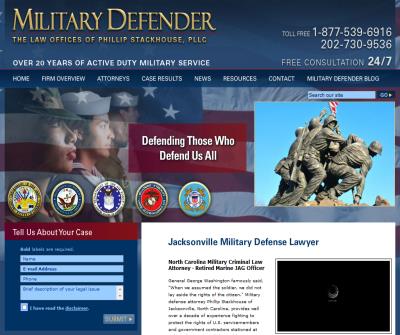 Jacksonville NC Military Defense Lawyer