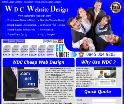 Wdc Cheap Website Design Company