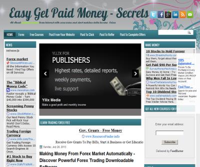 Easy Get Paid Money - Secrets 