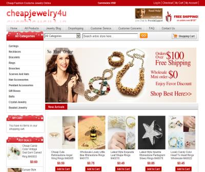 Wholesale Fashion Costume Jewelry Supplies Online With Cheap Pric