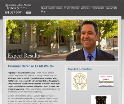 Utah Criminal Defense Attorney, Clayton Simms