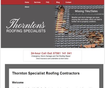 Thornton''s Specialist Roofing Contractors