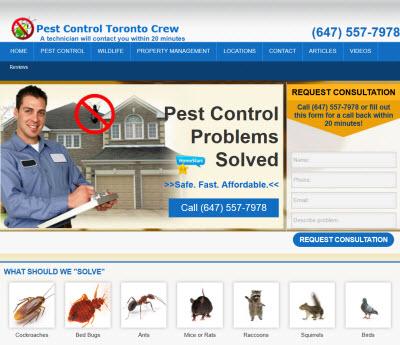 Toronto, ON Pest Control | Pest Control Exterminators