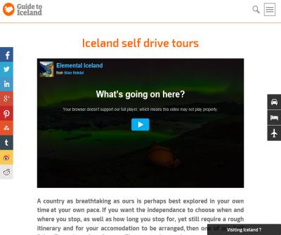 Iceland Self Drive Tour
