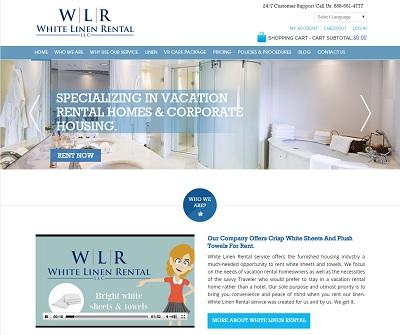 Book online White Linen rental services for Vacation Rental Homes