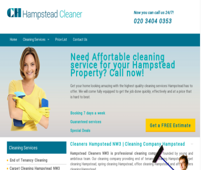 Cleaners Hampstead