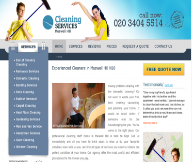 Cleaners Muswell Hill