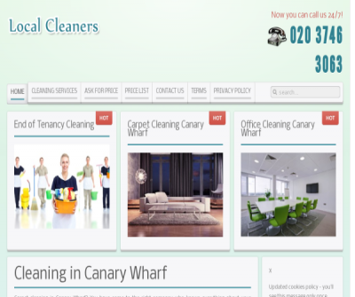 Carpet Cleaning Company Canary Wharf