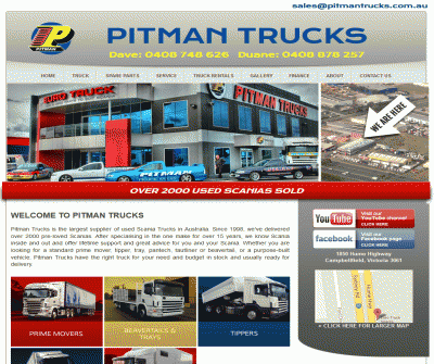 Pitman Trucks Melbourne