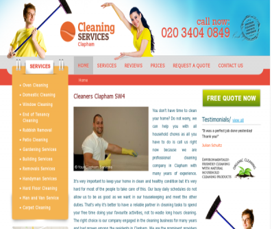 Cleaning Services Clapham