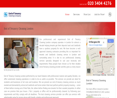 End of Tenancy Cleaning Company