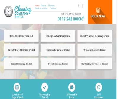 Cleaners, Removals Services Bristol