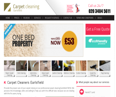 Carpet Cleaners Earlsfield