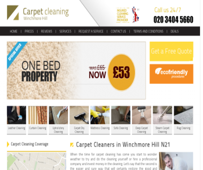 Carpet Cleaners Winchmore Hill