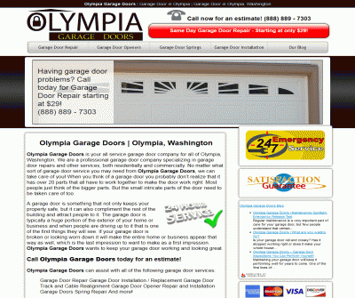 Olympia Garage Doors | Olympia, Washington