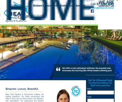 BEAU CORP- Luxury Swimming Pool Builders Brisbane
