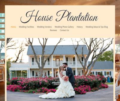 Perfect wedding At houseplanatation 