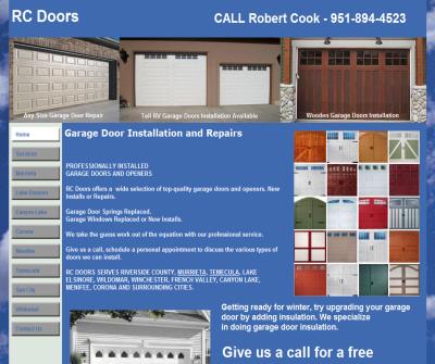 RC Doors Repair | Garage Door Installation | Garage Door Springs