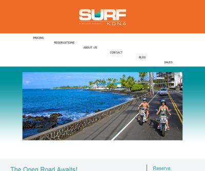 Surf Kona Scooter - Moped Rental Hawaiian Big Island,Honolulu, Oahu, Waikiki Condo