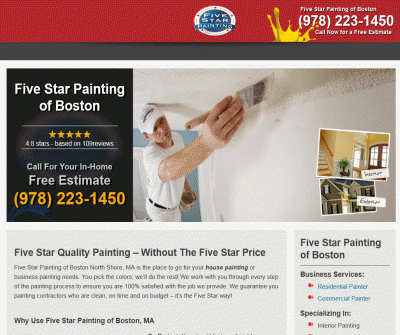 Five Star Painting of Boston North Shore