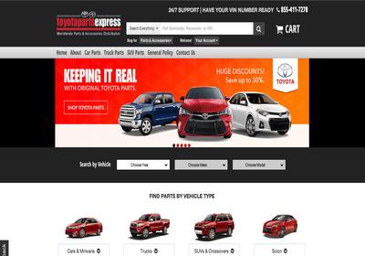 Genuine Toyota Parts from Toyota Parts Express