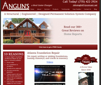 Anglin's Foundation & Masonry Repairs in Georgia