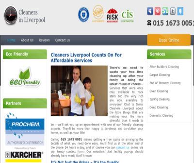 Swiss Cleaners Liverpool Cleaning Services in Liverpool