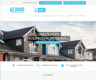 Taves Roofing  LTD Roofing Contractor Vancouver Canada