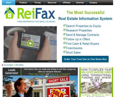 REIFax - Powerful Online Tool to find Real Estate deals in Florida