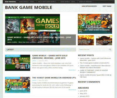 Gaming News - Bank Game Mobile