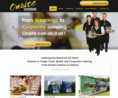 Onsite Caterers New Zealand
