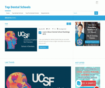 Top Dental Schools, List of Dental Hygiene Schools