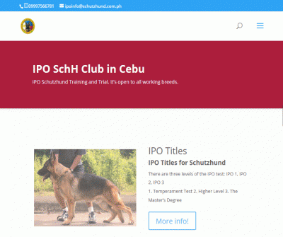 Schutzhund IPO Training - Dog Training