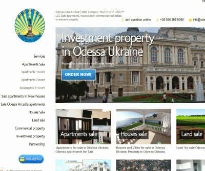 Sale or Buy Real Estate Property in Odessa Ukraine