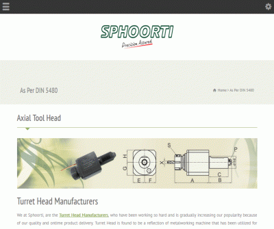Sphoorti Precision Assured - Turret Head Manufacturers 