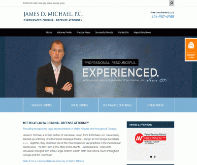 Atlanta Criminal Defense Attorney James D. Michael, P.C. 