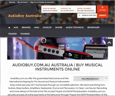AudioBuy.com.au Australia