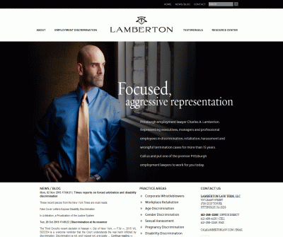 LAMBERTON LAW FIRM, LLC  Pittsburgh Employment Discrimination Lawyer