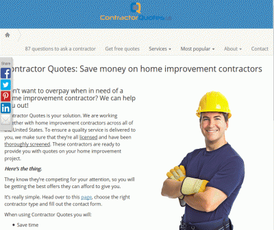 Contractor Quotes