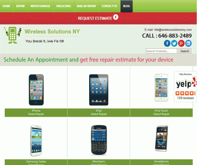 Cell Phone Repair Service Center - Wireless Solutions NY