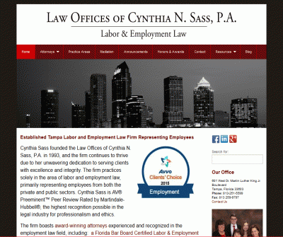 Tampa Labor & Employment Law Firm