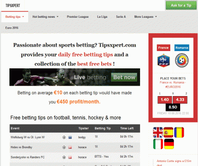 Free soccer betting tips