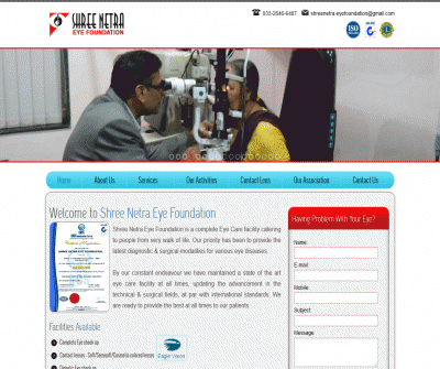 Eye Clinic in Kolkata Shree Netra Eye Foundation