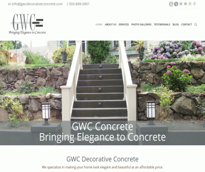 GWC Decorative Concrete Portland, Oregon 97218