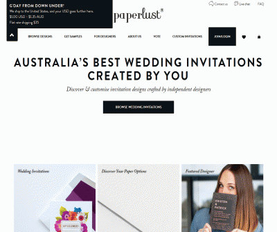 Paperlust Wedding Invitations & Cards Australia