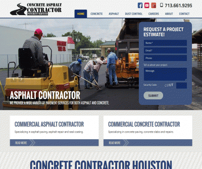 Pavement Services Steve Romine Asphalt Paving, Repair and Seal Coating Houston, Texas 